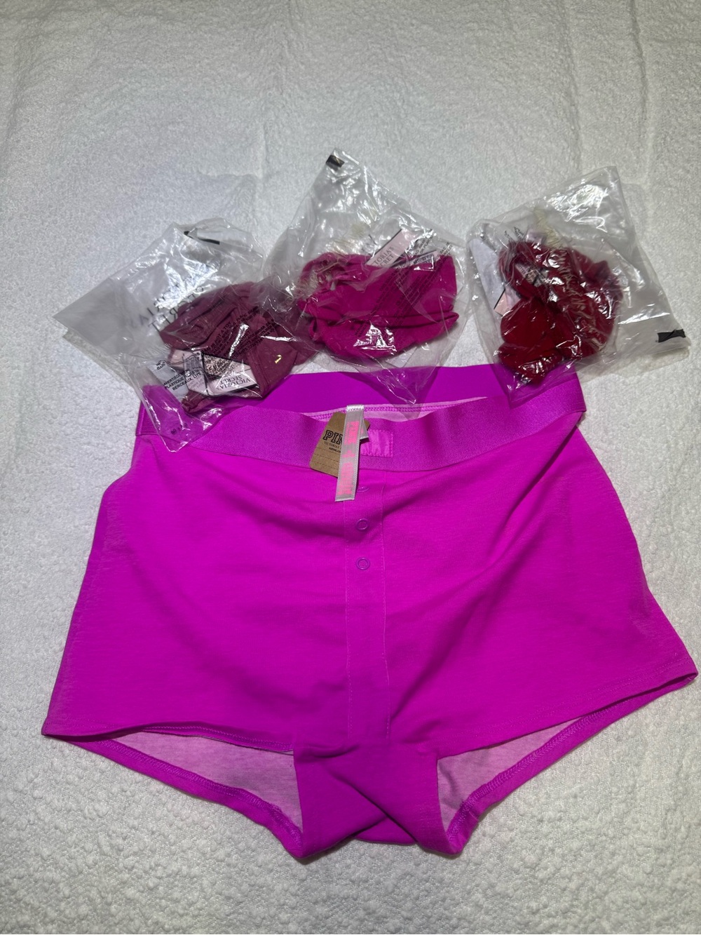 *NEW PINK Victoria's Secret Thongs and Boyshorts